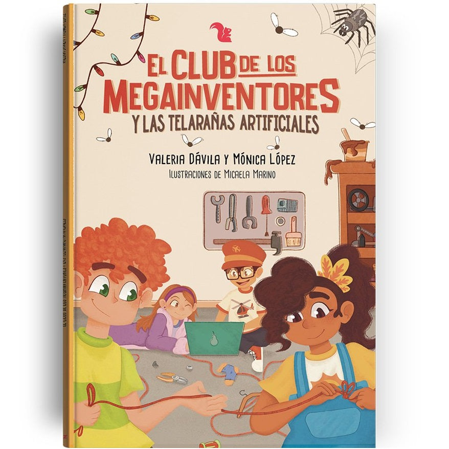 El club de los megainventores y las telarañas artificiales El club de los megainventores y las telarañas artificiales